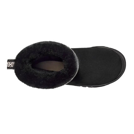 UGG Big Kid's Classic Short TrailGazer Boot Black