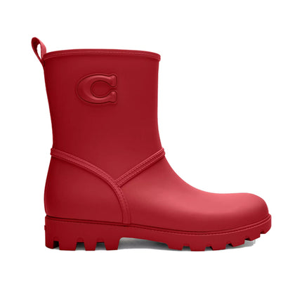 Coach Women's Ryder Rainboot Ruby