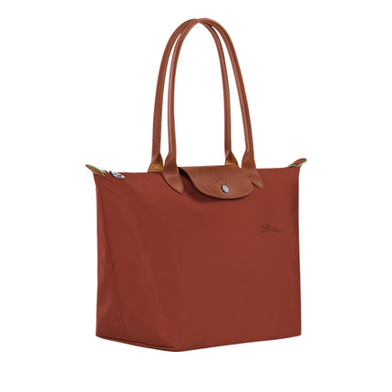 Longchamp Women's Le Pliage Green L Tote Bag Chestnut