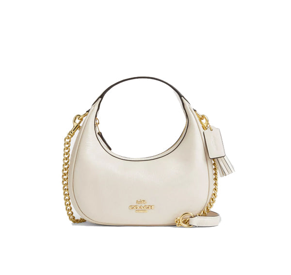 Coach Women's Carmen Mini Crossbody Bag Gold/Pearl