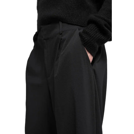 alo Women's High-Waist Dreamscape Trouser (Short) Black