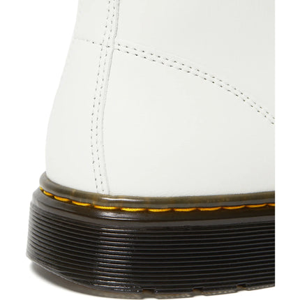 Dr. Martens Unisex Zavala Leather Boots White