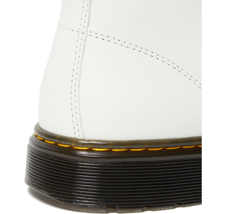 Dr. Martens Unisex Zavala Leather Boots White