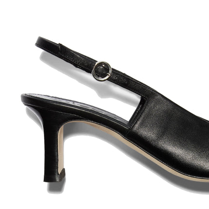 AEYDE Women's Liza Slingback Pumps Black