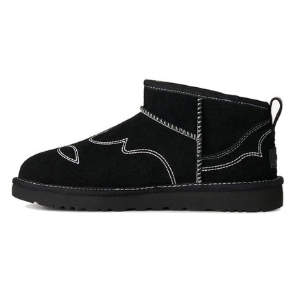 UGG Women's Classic Ultra Mini Western Black