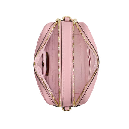 Coach Women's Mini Carey Crossbody Bag Gold/Soft Pink