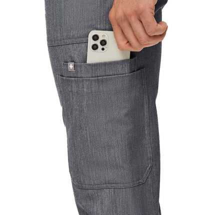 FIGS Men's Cairo Cargo Scrub Pants Graphite