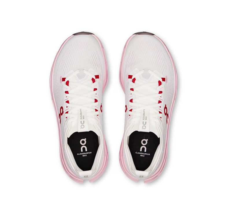 ON Women's Cloudsurfer Max Ivory/Peony