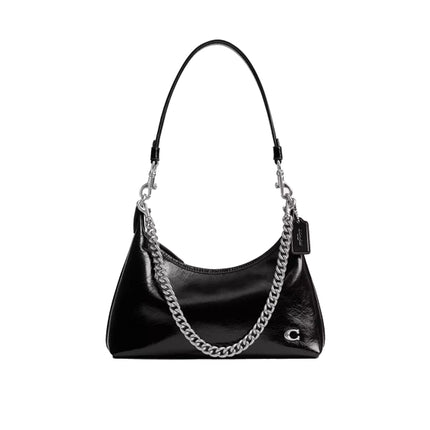 Coach Women's Juliet Shoulder Bag 25 Silver/Black