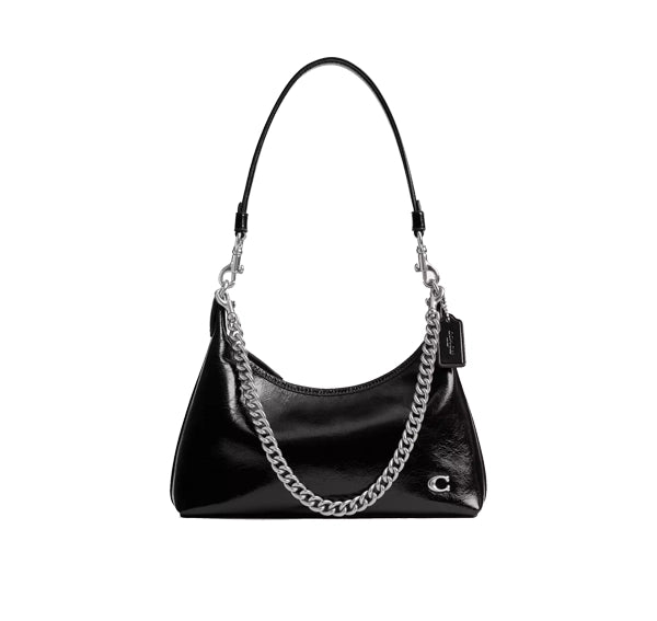 Coach Women's Juliet Shoulder Bag 25 Silver/Black