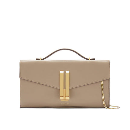 DeMellier London Women's The Vancouver Clutch Dark Sand