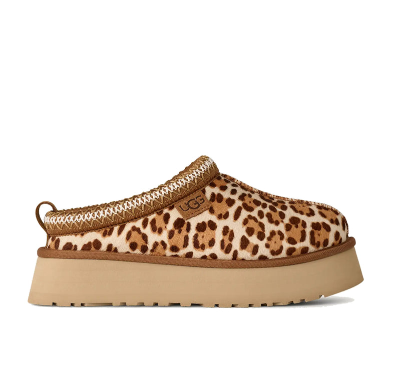 UGG Tazz II kadın terliği, leopar süet