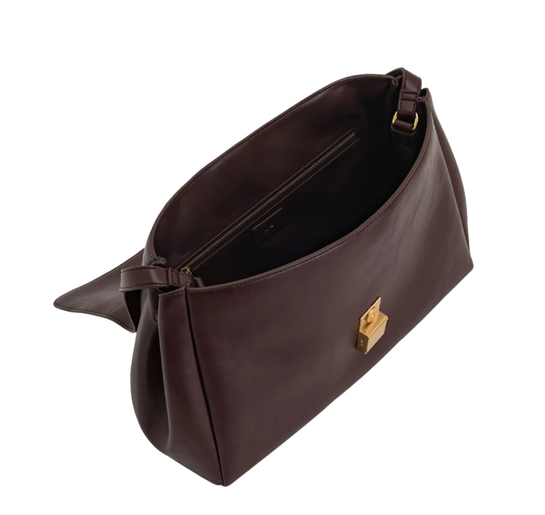 JW PEI Women's Hilary Shoulder Bag Deep Burgundy