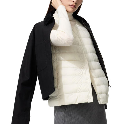 Uniqlo Women's Pufftech Compact Vest 01 Off White