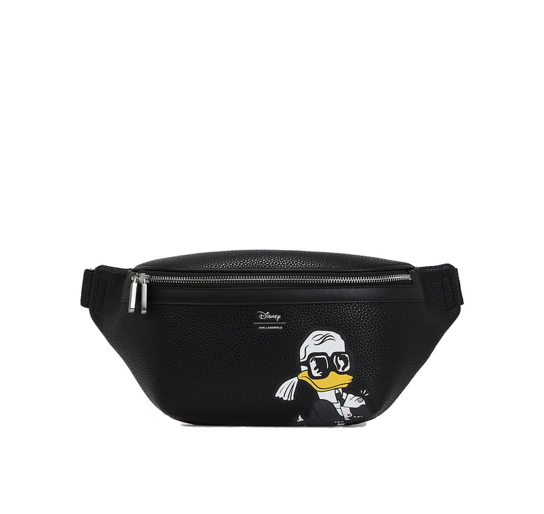 Disney x KARL LAGERFELD Unisex Belt Bag Black