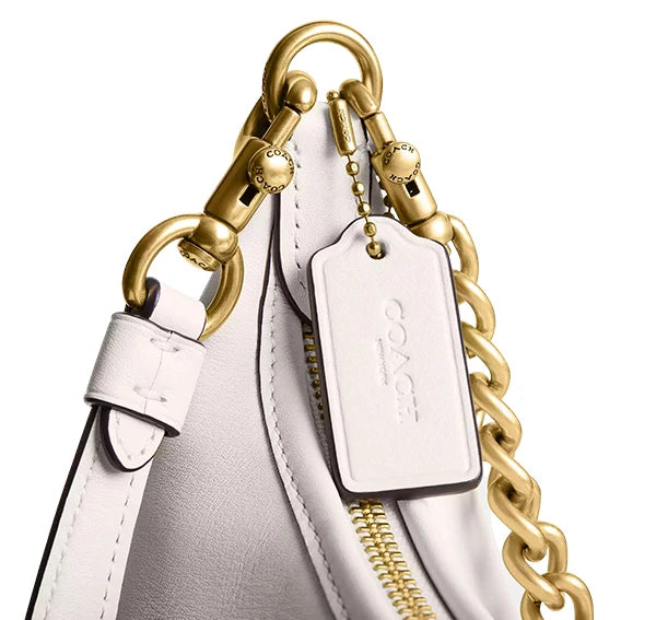 Coach Women's Juliet Shoulder Bag 25 Brass/Chalk