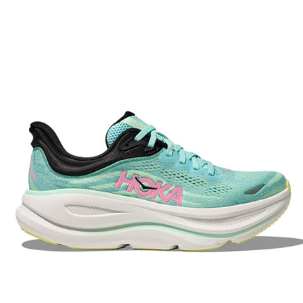 HOKA Women's Bondi 9 Blue Spark/Mint Fluorite