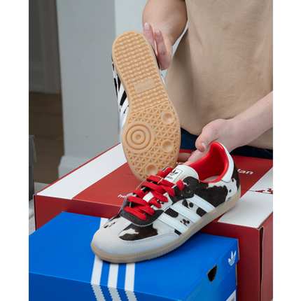 Adidas Women's Samba OG Shoes Aurora Coffee/Off White/Gum KI6956