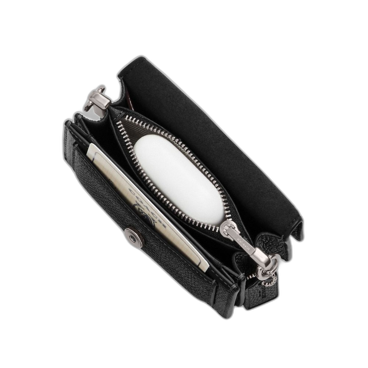 Coach Women's Tabby Bag 12 Silver/Black