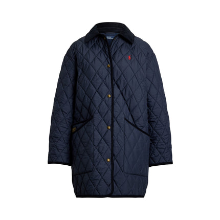 Polo Ralph Lauren Women's Quilted Barn Jacket Navy