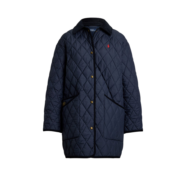 Polo Ralph Lauren Women's Quilted Barn Jacket Navy