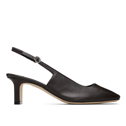 AEYDE Women's Liza Slingback Pumps Moka Nappa