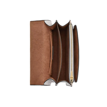 Coach Women's Mini Klare Crossbody Bag In Signature Canvas Gold/Sand/Chalk