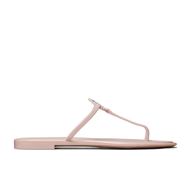 Tory Burch Women's Mini Miller Jelly Sandal Meadowsweet/Silver