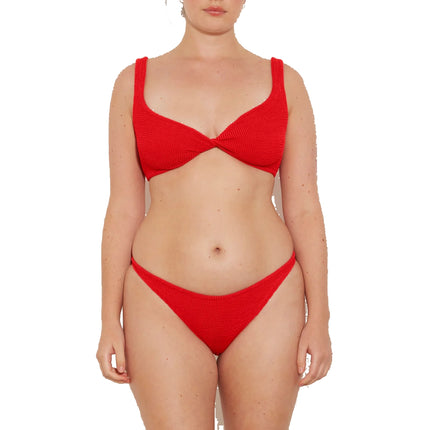 HUNZA G Women's Juno Bikini Red
