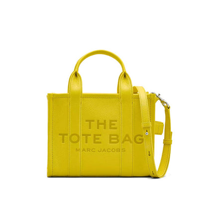 Marc Jacobs Women's The Leather Small Tote Bag Daisy Yellow