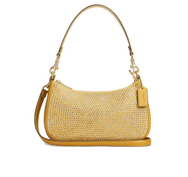 Coach Women's Teri Shoulder Bag Gold/Yellow Gold