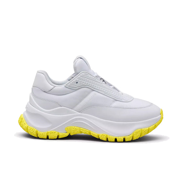 Marc Jacobs Women's The Lazy Runner White/Yellow