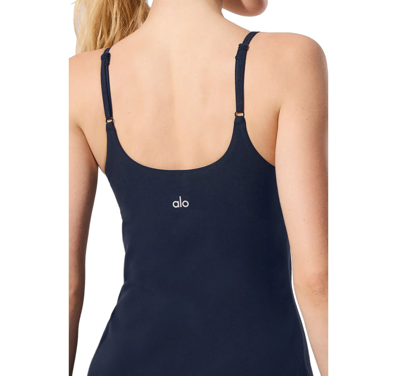 alo Women's Alosoft Encore Tennis Dress Navy