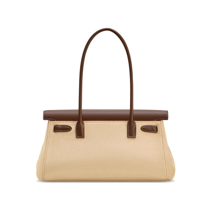 JW PEI Women's Yara Faux Suede Shoulder Bag Dark Brown