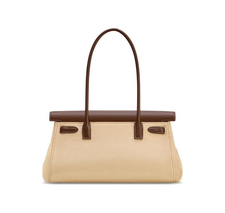 JW PEI Women's Yara Faux Suede Shoulder Bag Dark Brown