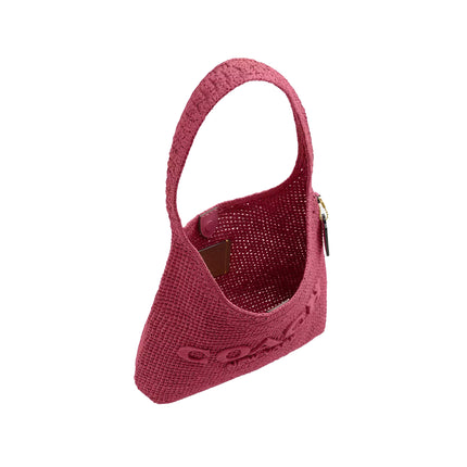 Coach Women's Brooklyn Shoulder Bag 28 Brass/Dark Fuchsia