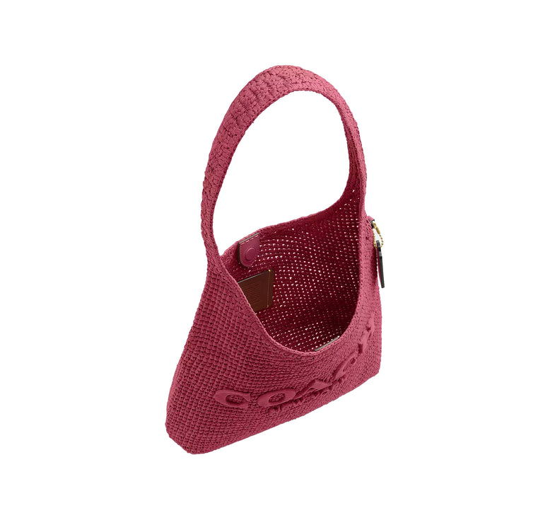 Coach Women's Brooklyn Shoulder Bag 28 Brass/Dark Fuchsia