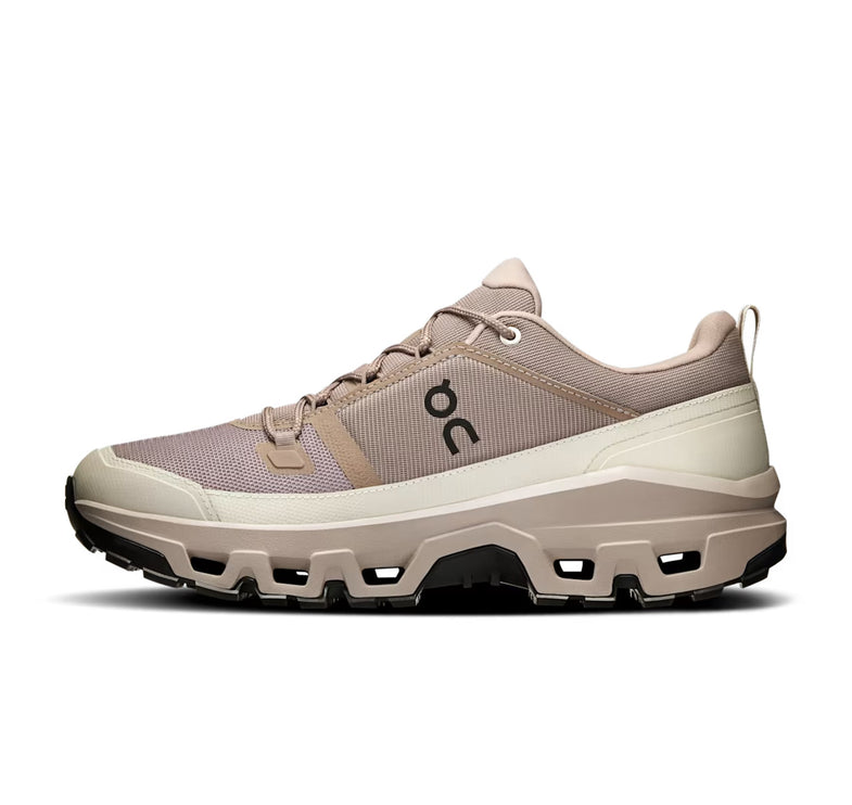ON Men's Cloudrock Low Waterproof Cinder/Fog