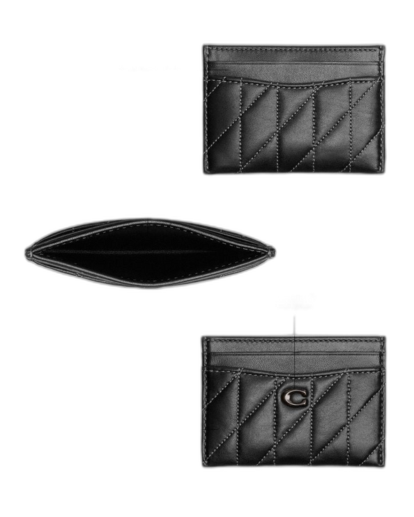 Coach Women's Essential Card Case Brass/Black