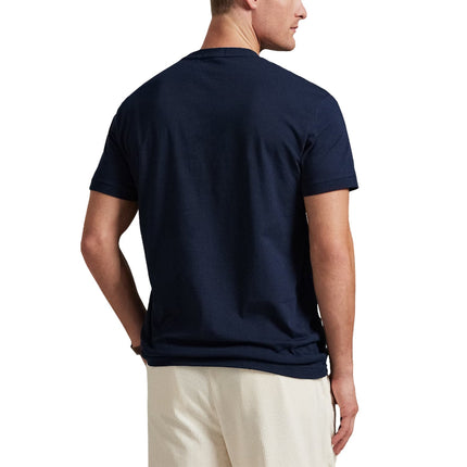 Polo Ralph Lauren Men's Classic Fit Polo Bear Jersey T-Shirt Worth Navy/Active Bear