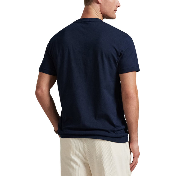 Polo Ralph Lauren Men's Classic Fit Polo Bear Jersey T-Shirt Worth Navy/Active Bear