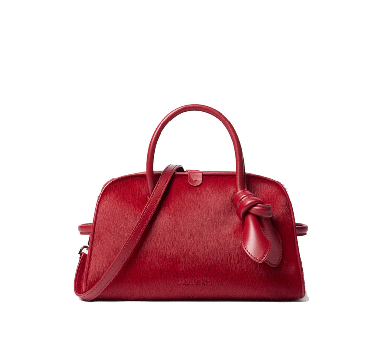 Jacquemus Women's The Small Turismo Dark Red