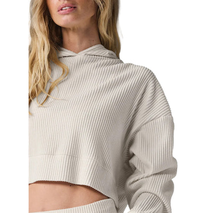 alo Women's Muse Hoodie Ivory