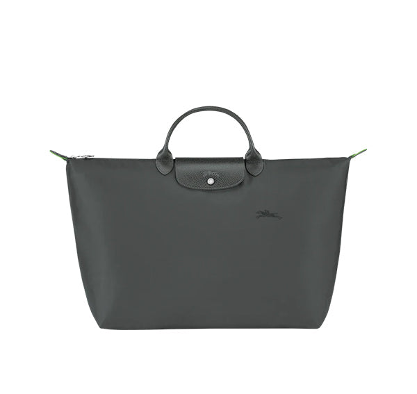 Longchamp Women's Le Pliage Green L Travel Bag Graphite