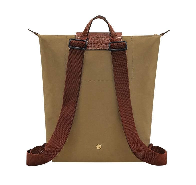 Longchamp Women's Le Pliage Original M Backpack Olive