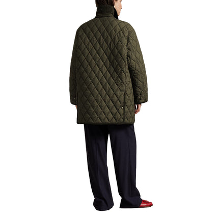 Polo Ralph Lauren Women's Quilted Barn Jacket Ranger Green
