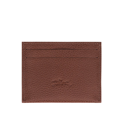 Longchamp Women's Le Foulonné Card Holder Coffee