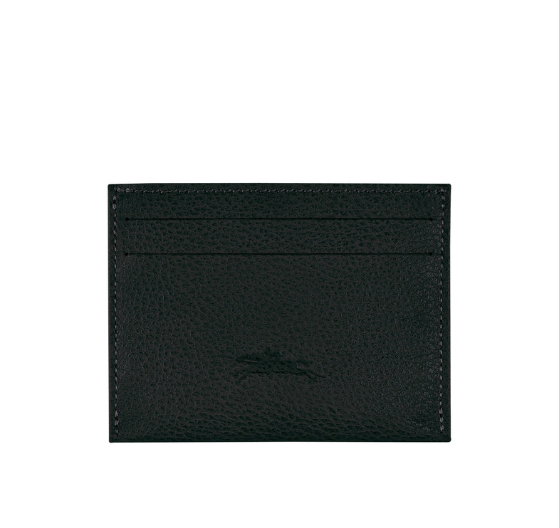 Longchamp Women's Le Foulonné Card Holder Black