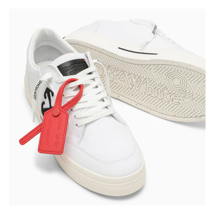 Off White Men's Low Vulcanized Sneakers White 0210