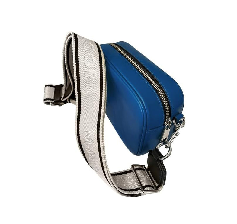 Marc Jacobs Women's Flash Leather Crossbody Bag Azure Blue